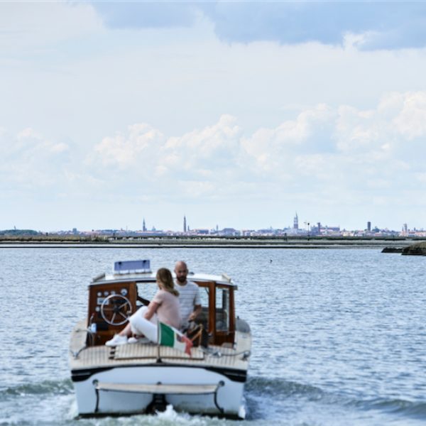 Barca + Ristorante Venissa (7 portate + vini)